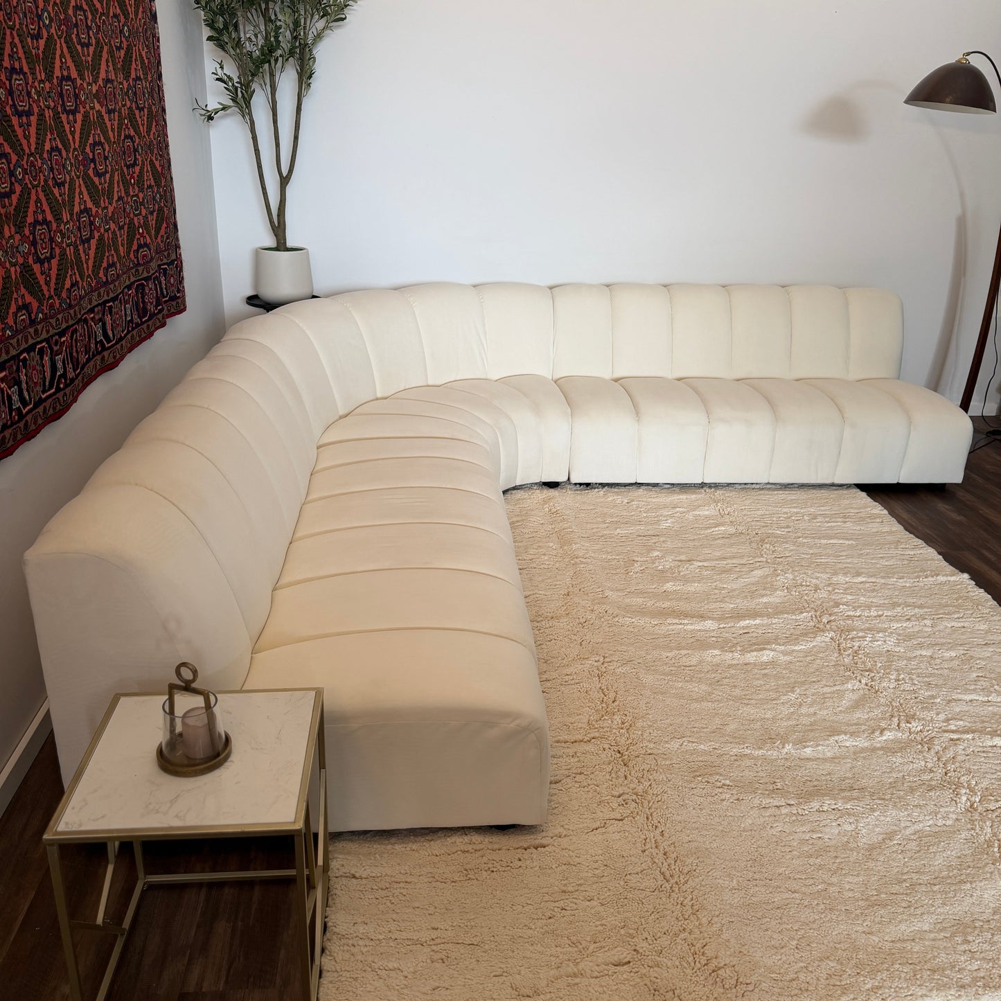 West Elm - Avalon Channel 3 Piece L Shaped