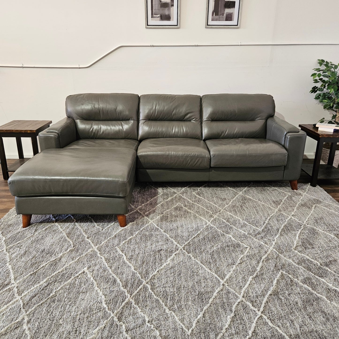 Leather Sonera Sectional - Free Delivery