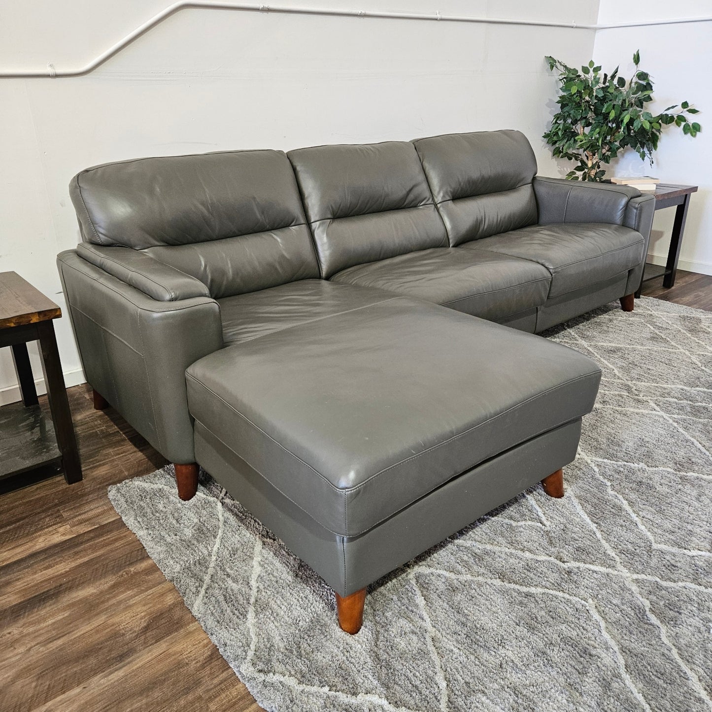 Leather Sonera Sectional - Free Delivery