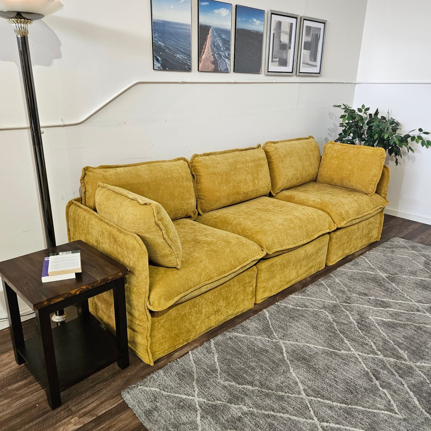 Anabei Modular Sectional New Gold - FREE DELIVERY
