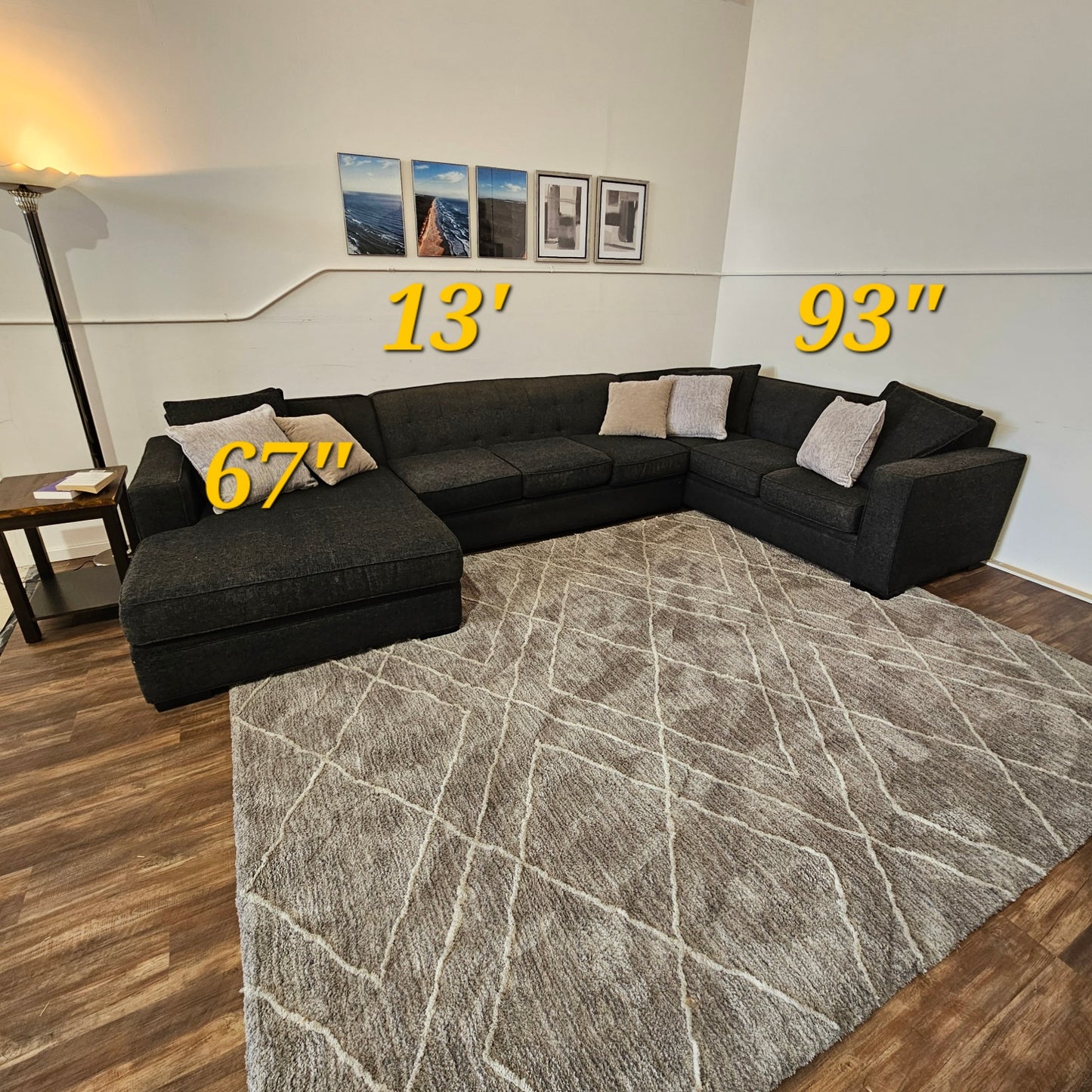 Huge Sectional Couch - FREE DELIVERY