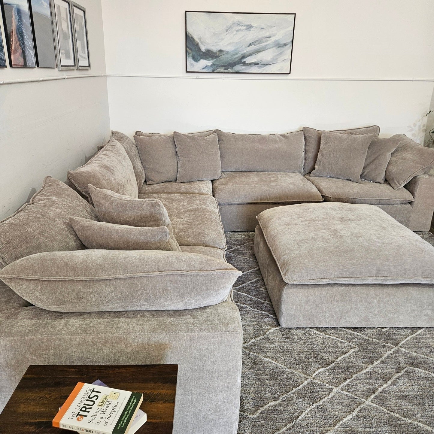 Sereen Sectional Modular in Toupe - Free Delivery