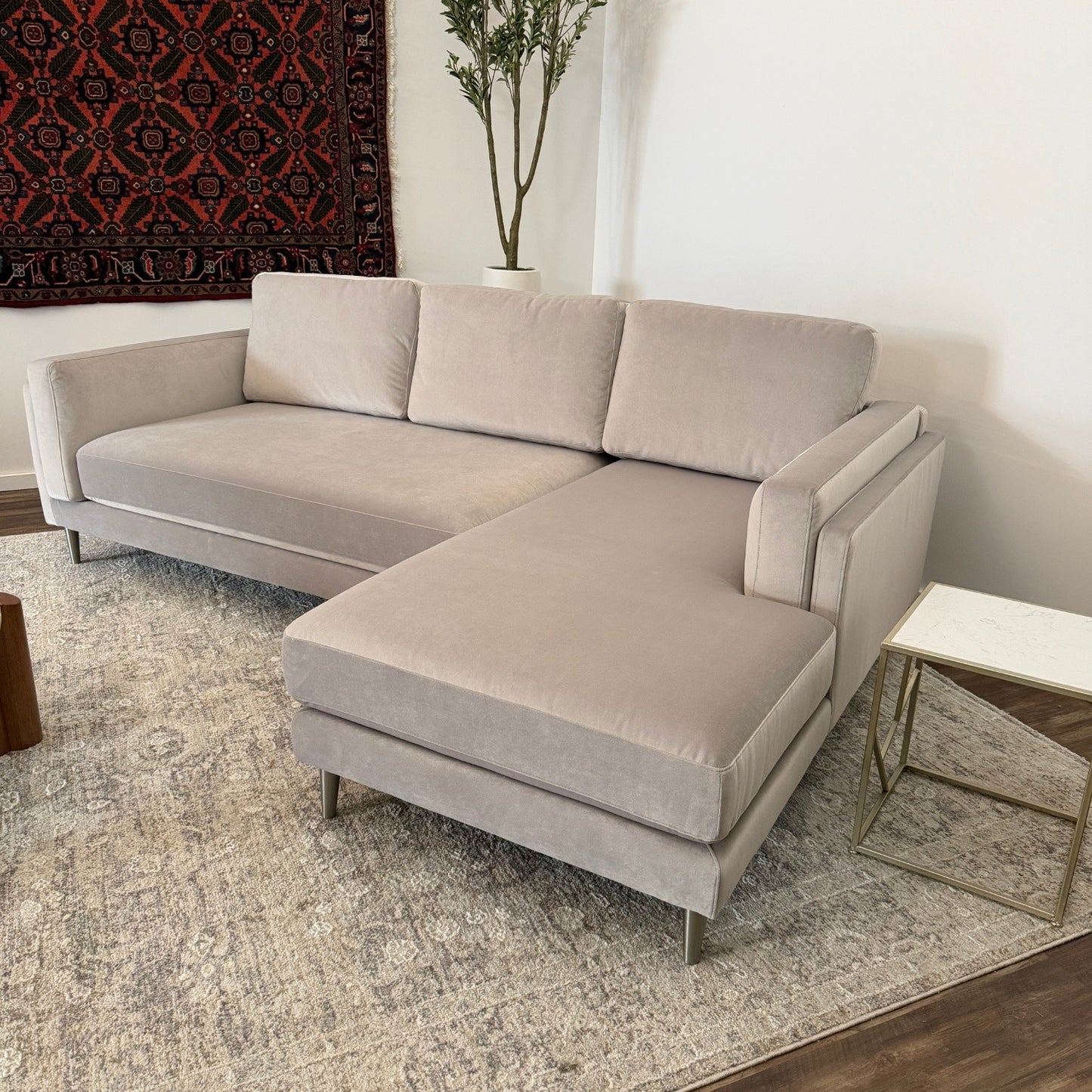 Interior Define - Gaby 3-Seat Chaise Sectional