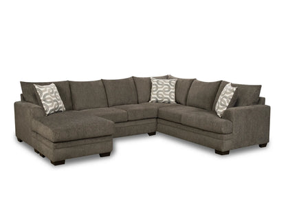 Harbor U Shape Sectional Charcoal