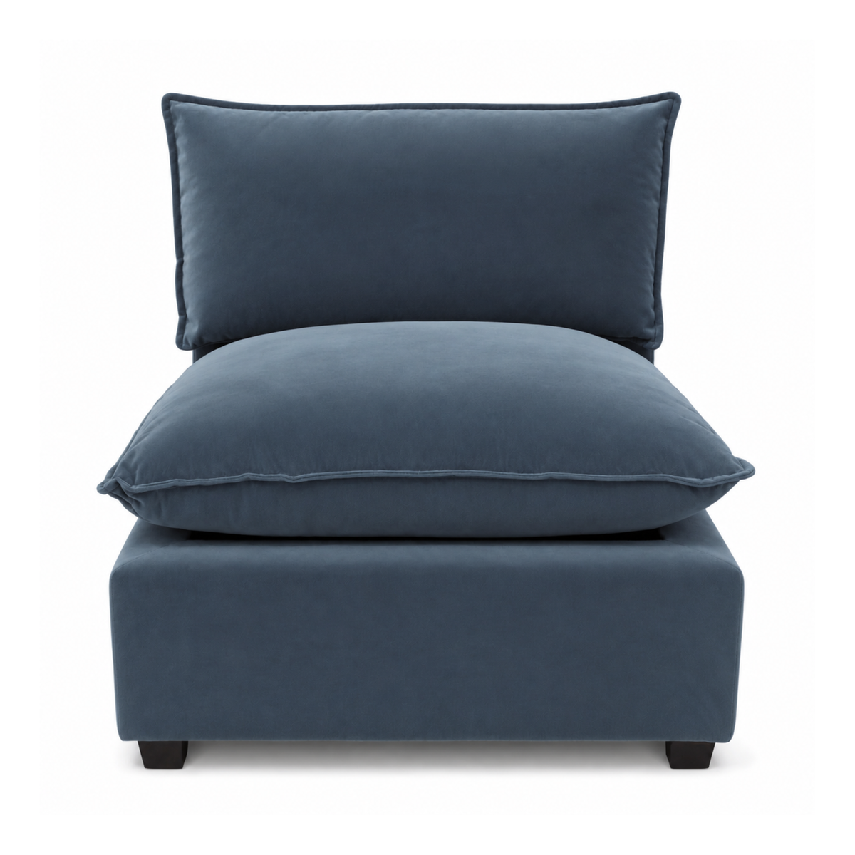 COLOR:Dusty Blue Performance Velvet