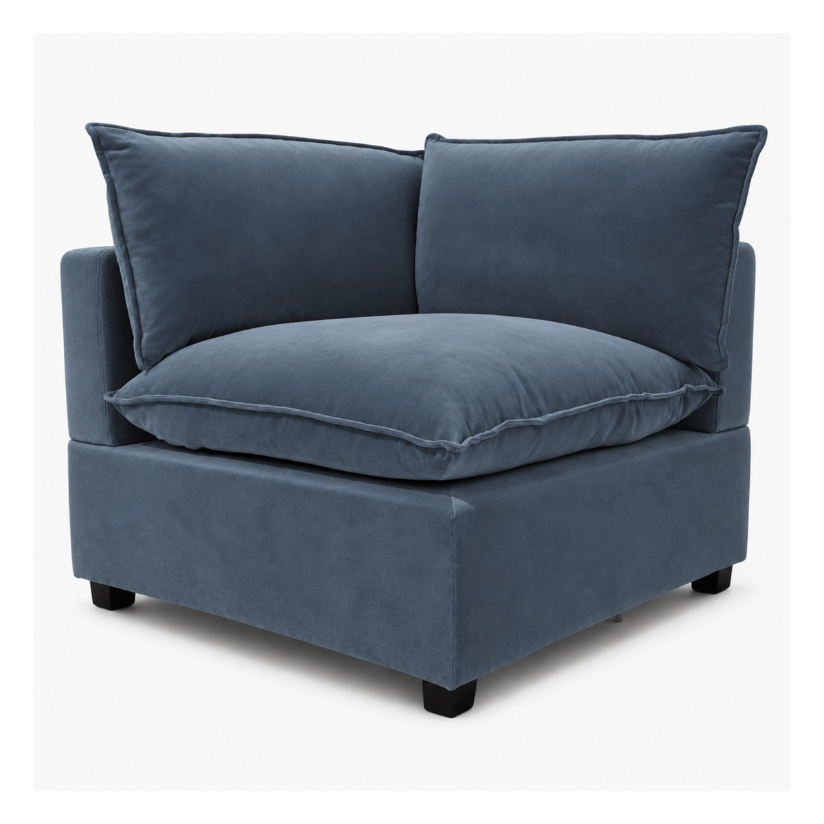COLOR:Dusty Blue Performance Velvet