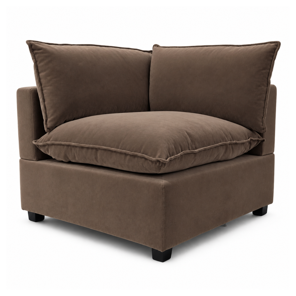 CHOCOLATE BROWN PERFORMANCE VELVET
