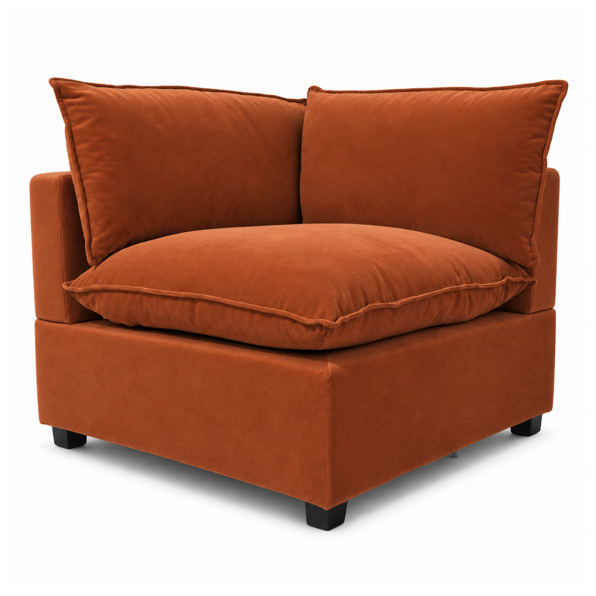 COLOR:RED RUST PERFORMANCE VELVET