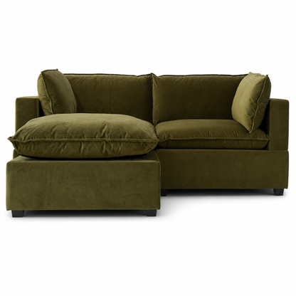 Luna Loveseat + Ottoman