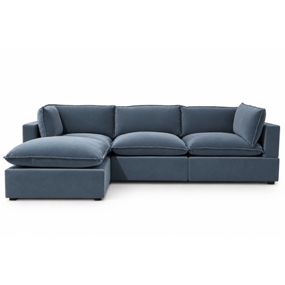 COLOR:Dusty Blue Performance Velvet