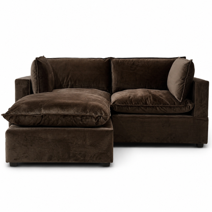 CHOCOLATE BROWN PERFORMANCE VELVET