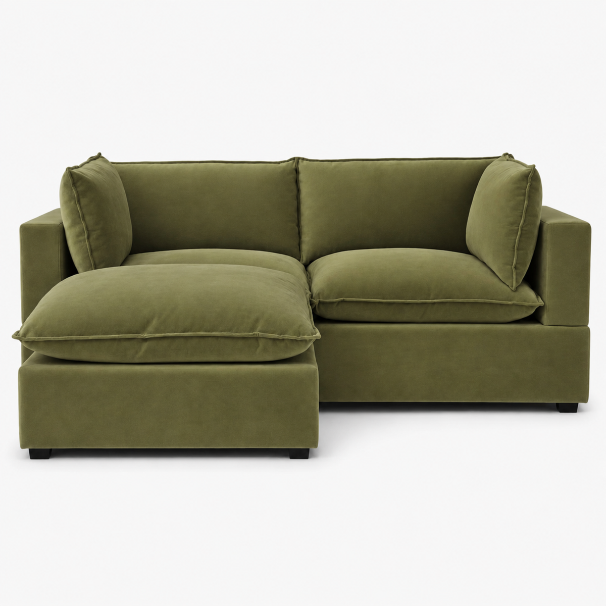 Color:SAGE GREEN PERFORMANCE VELVET