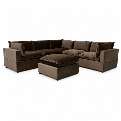 CHOCOLATE BROWN PERFORMANCE VELVET