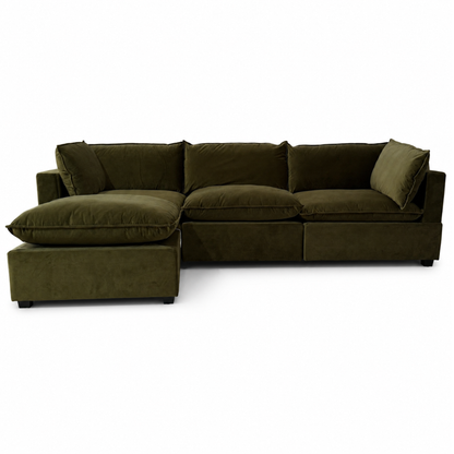Color:SAGE GREEN PERFORMANCE VELVET