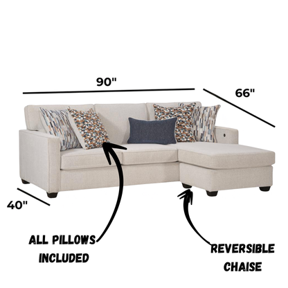River Reversible Chaise (Copy)