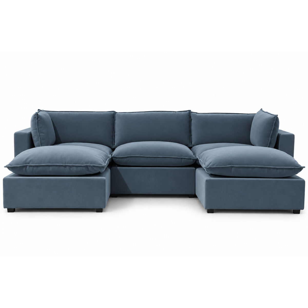 COLOR:Dusty Blue Performance Velvet