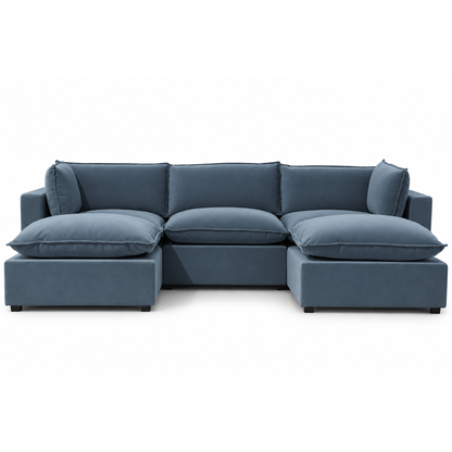 COLOR:Dusty Blue Performance Velvet