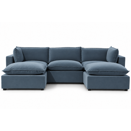 COLOR:Dusty Blue Performance Velvet