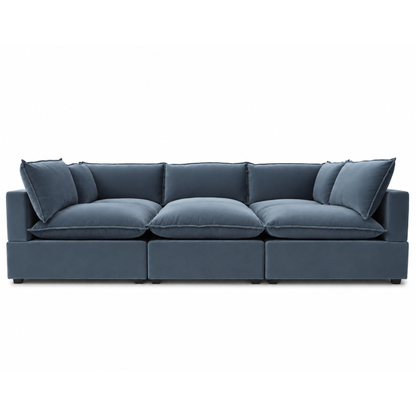 COLOR:Dusty Blue Performance Velvet