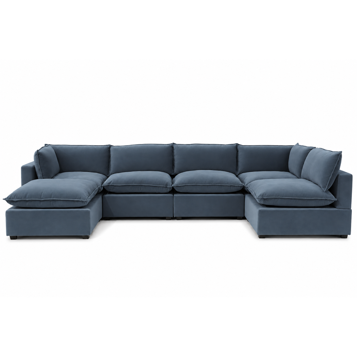 COLOR:Dusty Blue Performance Velvet