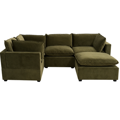 Color:SAGE GREEN PERFORMANCE VELVET