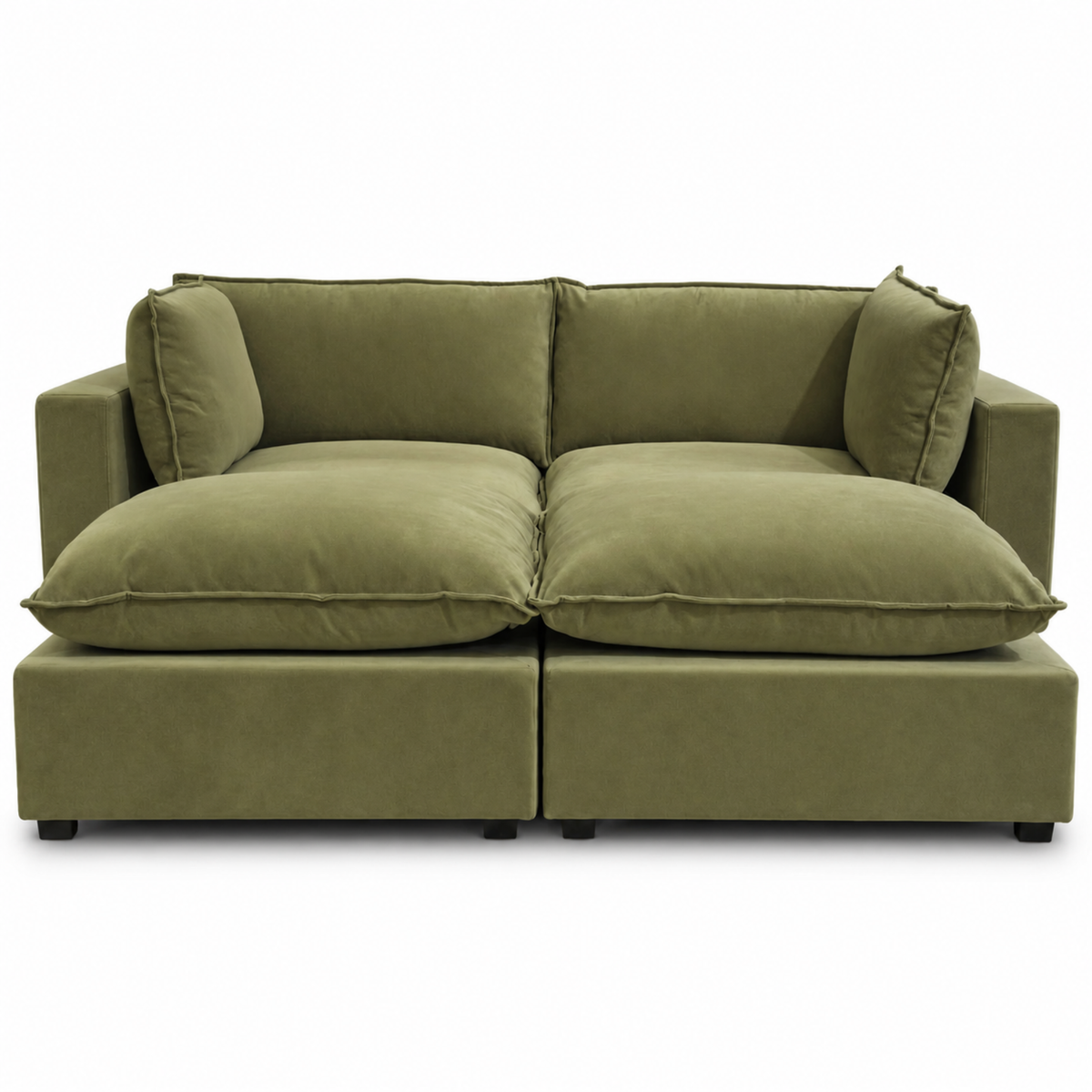Color:SAGE GREEN PERFORMANCE VELVET