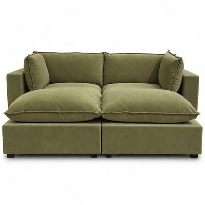 Color:SAGE GREEN PERFORMANCE VELVET