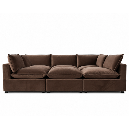 CHOCOLATE BROWN PERFORMANCE VELVET