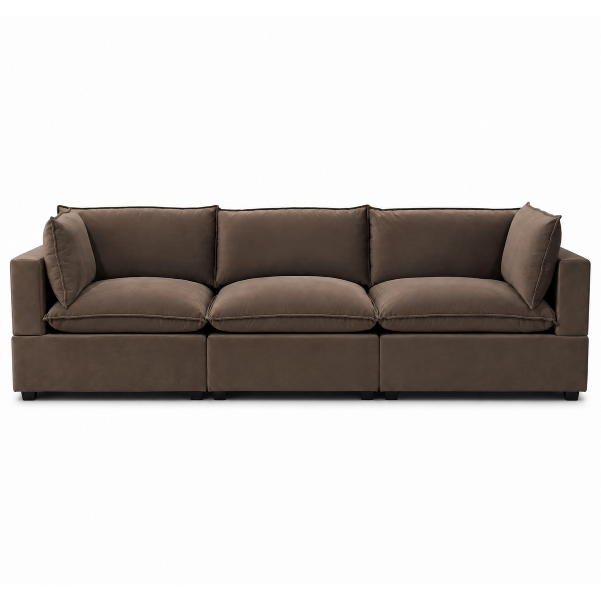 CHOCOLATE BROWN PERFORMANCE VELVET