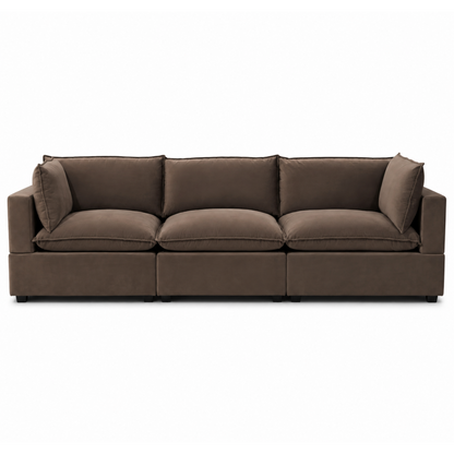 CHOCOLATE BROWN PERFORMANCE VELVET