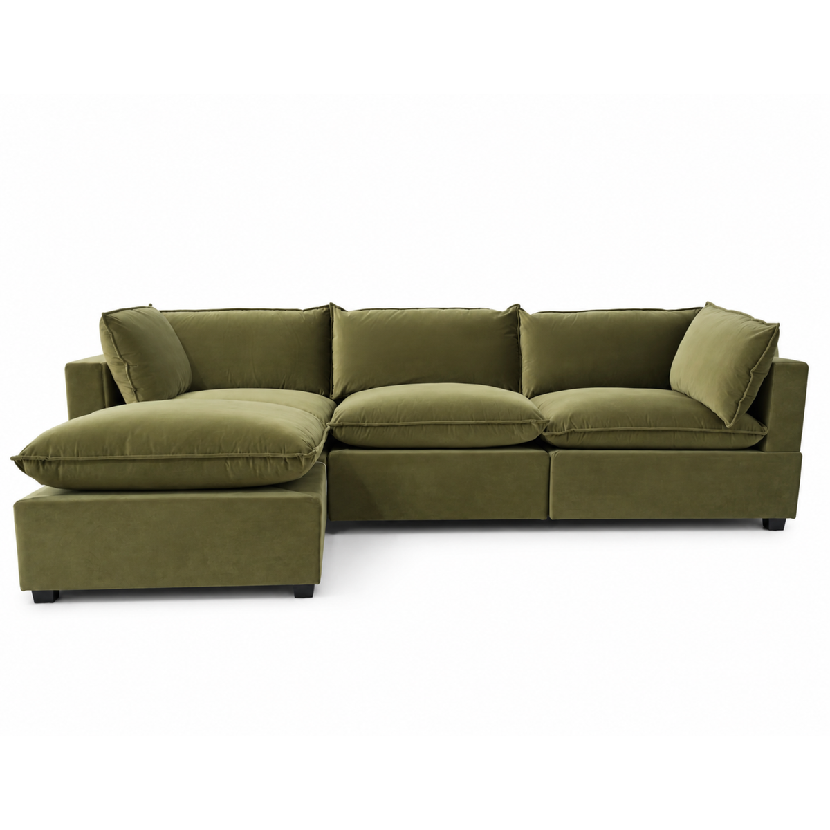 Color:SAGE GREEN PERFORMANCE VELVET