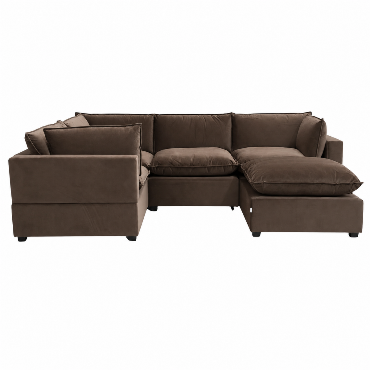 CHOCOLATE BROWN PERFORMANCE VELVET