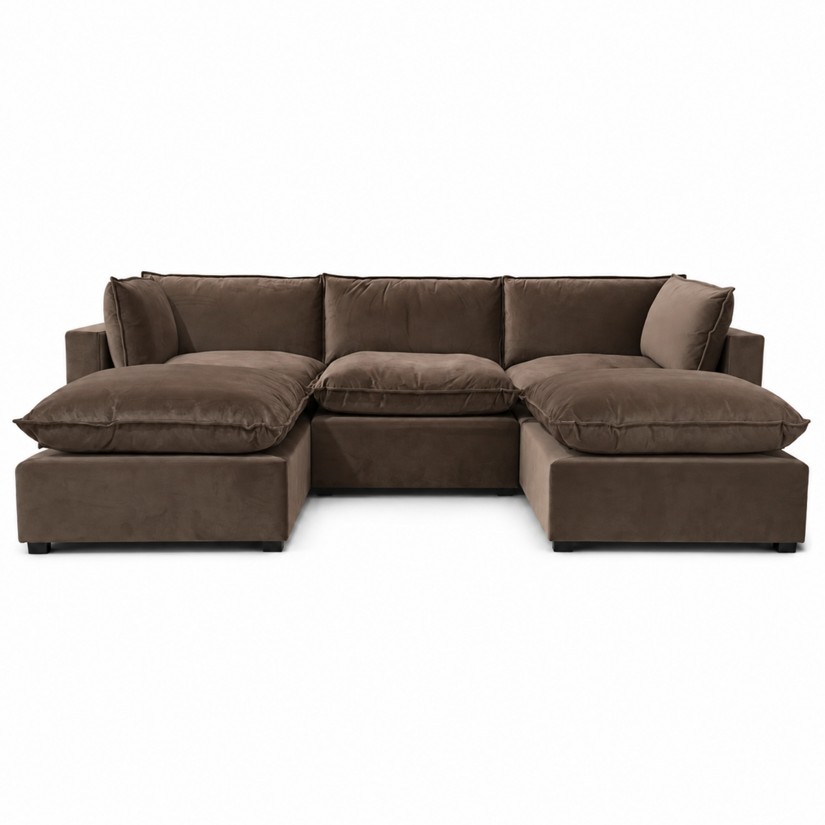 CHOCOLATE BROWN PERFORMANCE VELVET