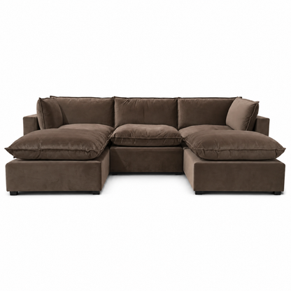 CHOCOLATE BROWN PERFORMANCE VELVET