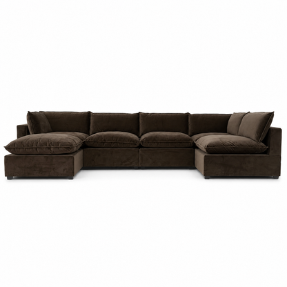 CHOCOLATE BROWN PERFORMANCE VELVET