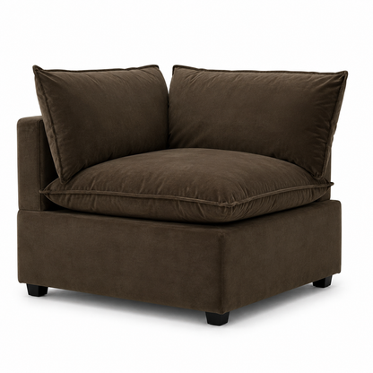 CHOCOLATE BROWN PERFORMANCE VELVET