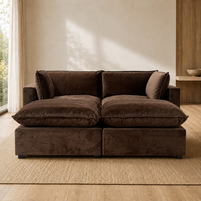 color:CHOCOLATE BROWN PERFORMANCE VELVET