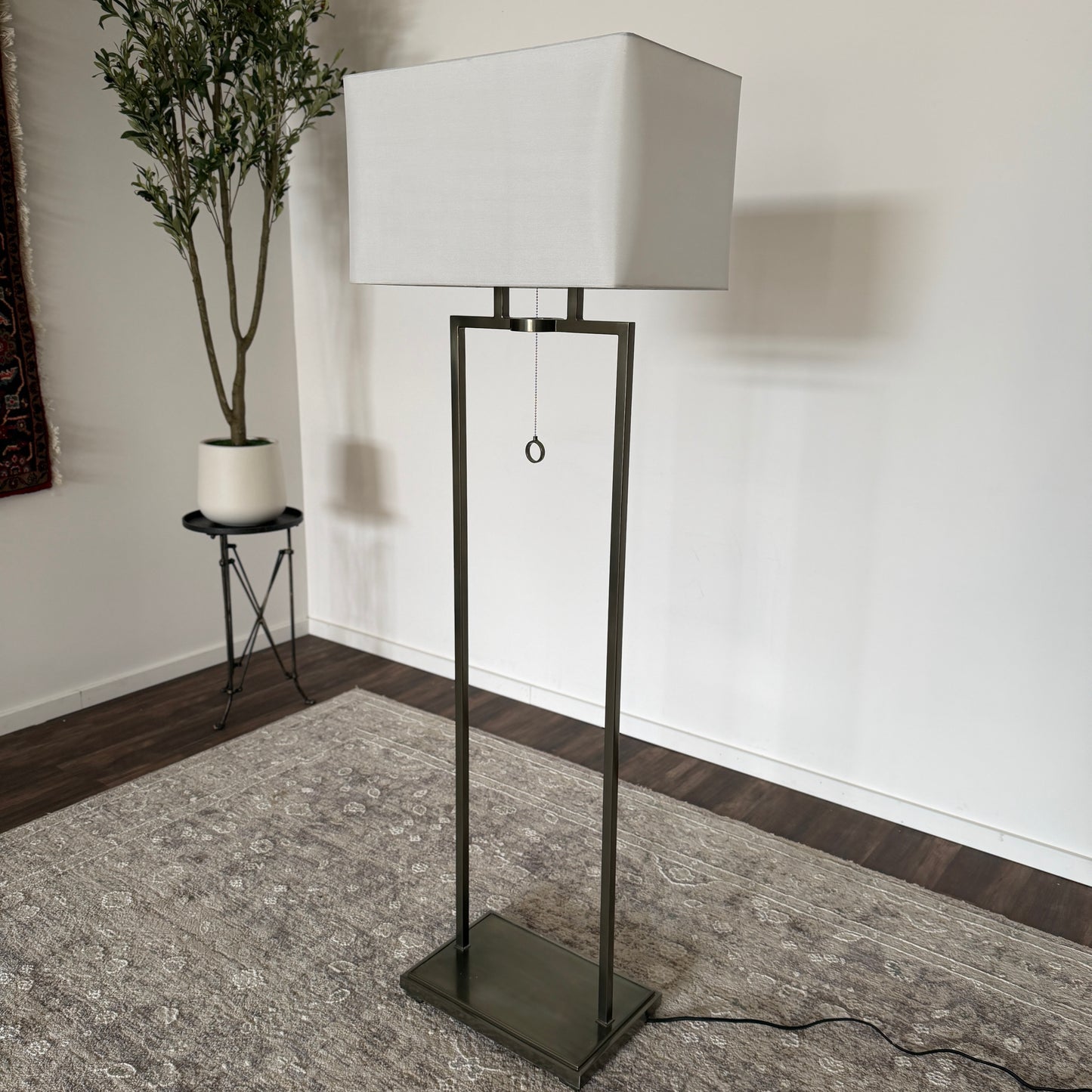 Restoration Hardware Iron Floor Lamp