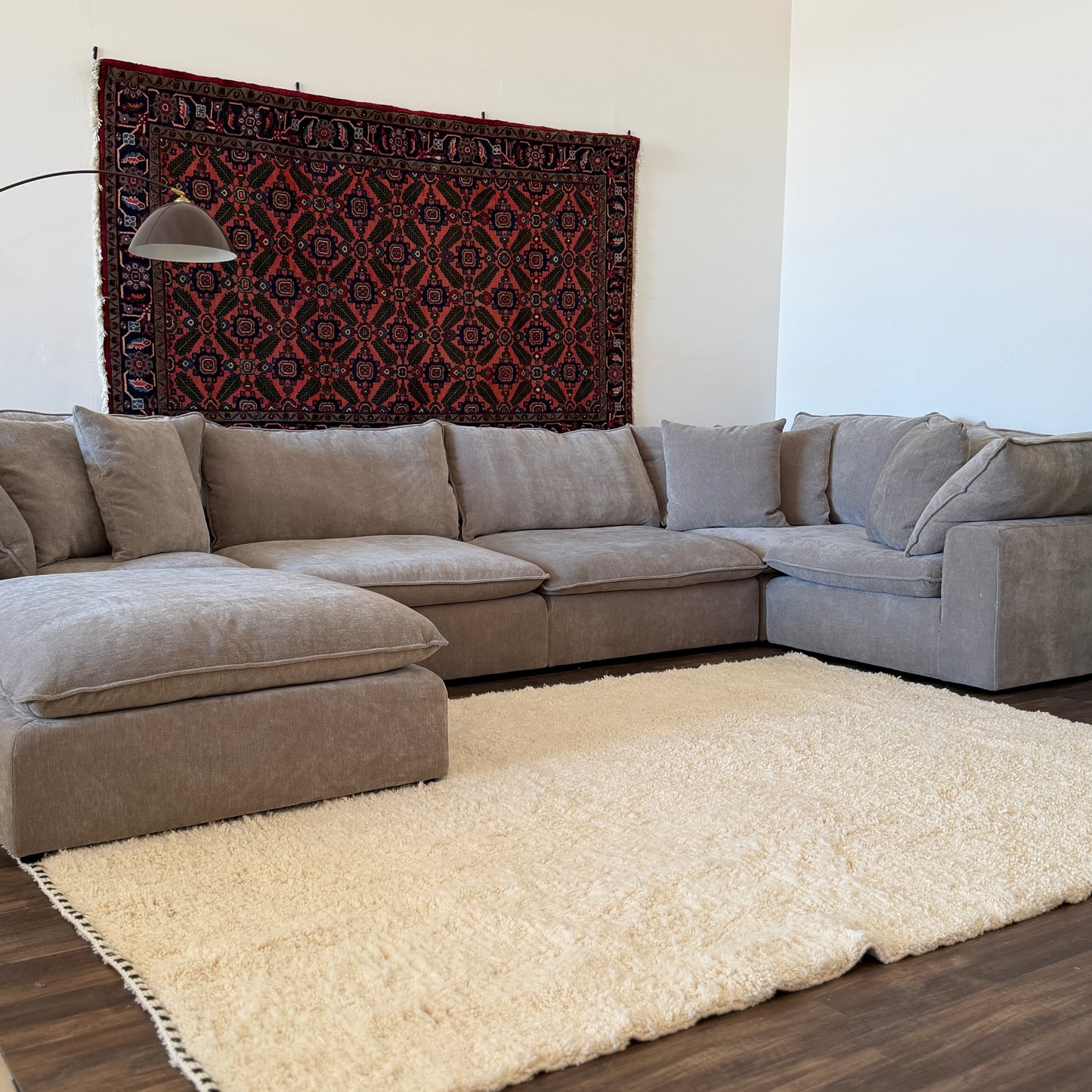 Sereen Cloud Sectional Modular Toupe