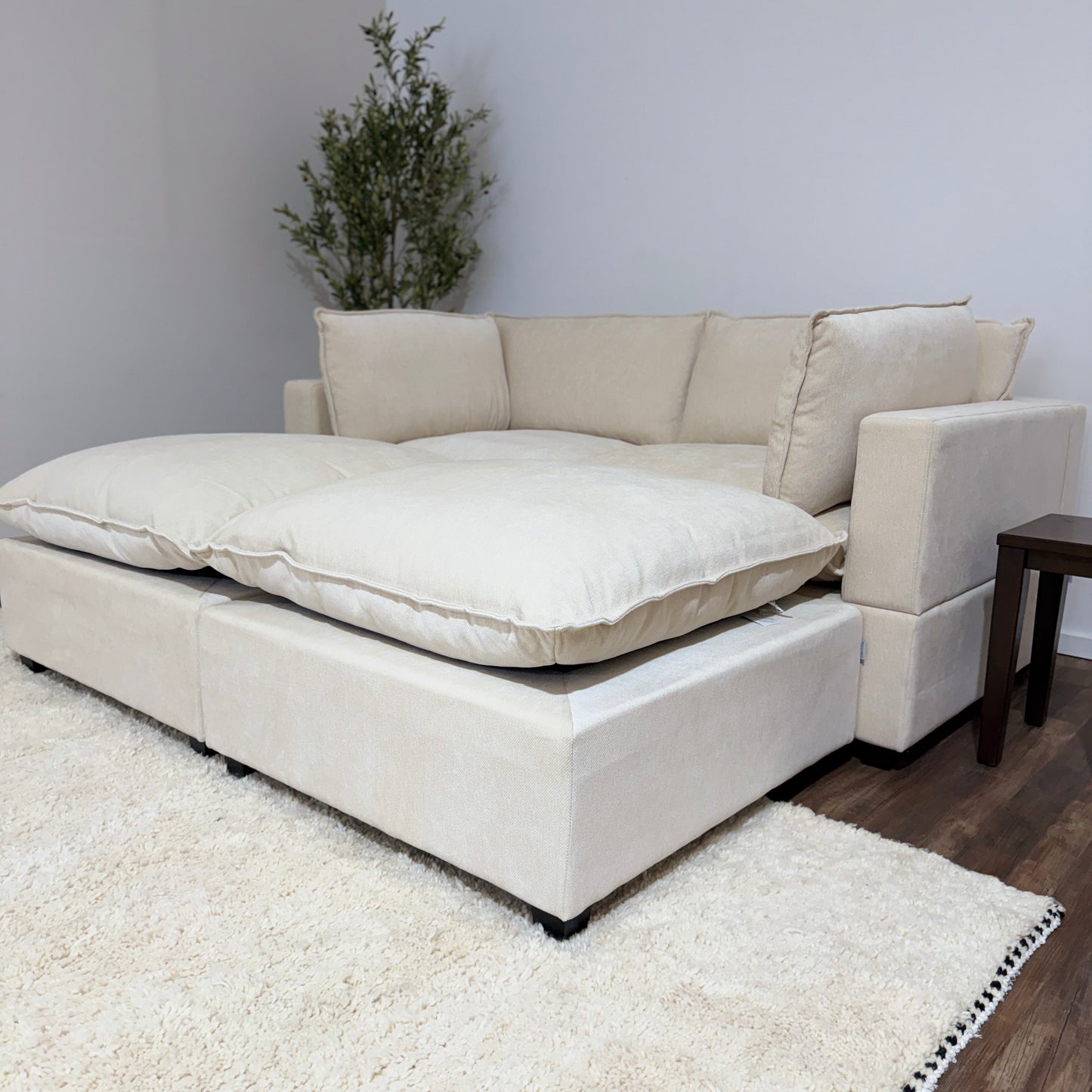 color:CREAM CHENILLE