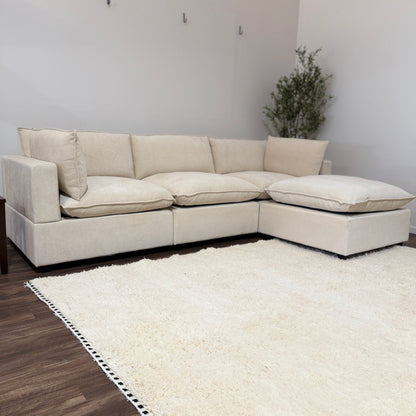 color:Cream Chenille