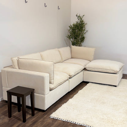 color:Cream Chenille