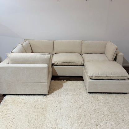 color:Cream Chenille