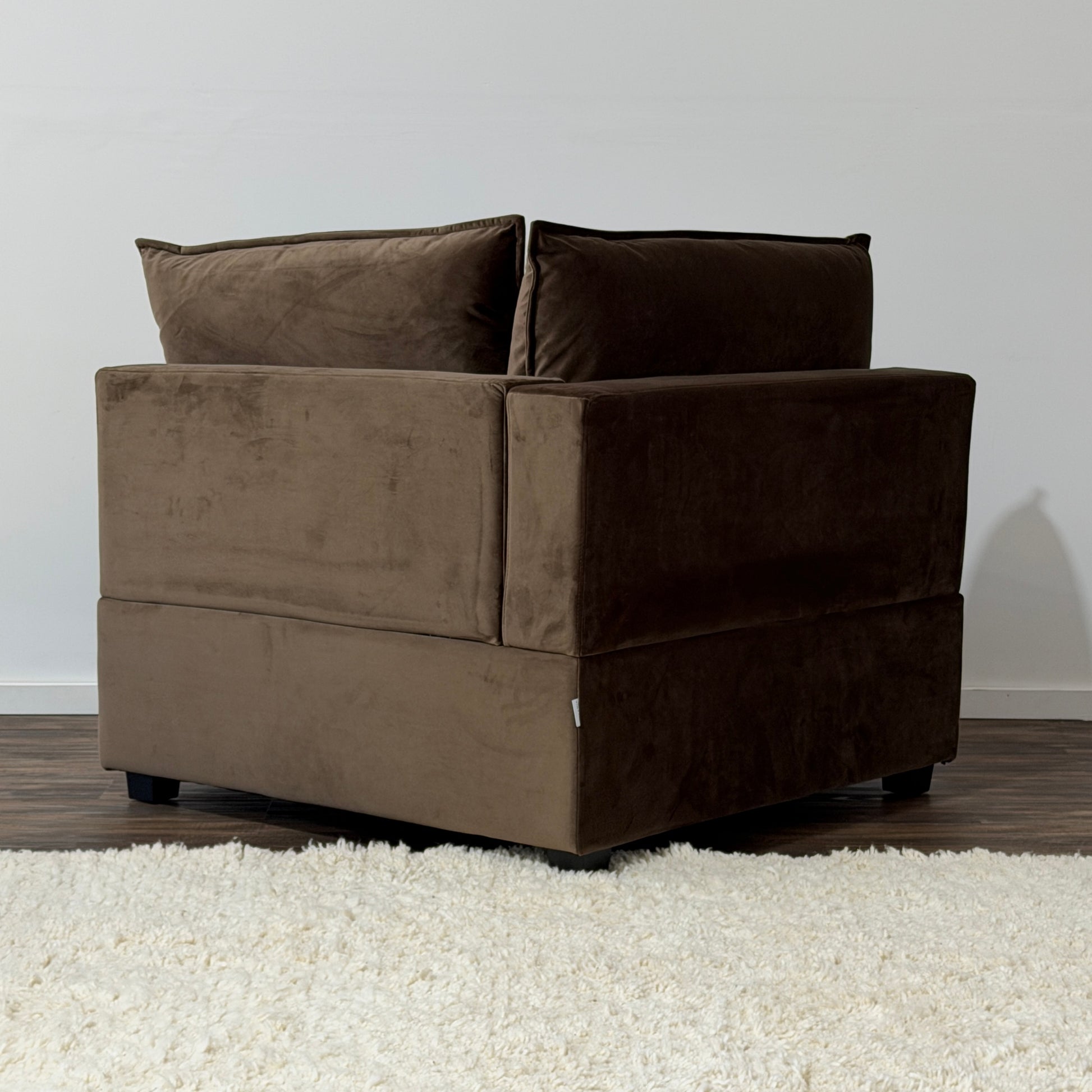 CHOCOLATE BROWN PERFORMANCE VELVET