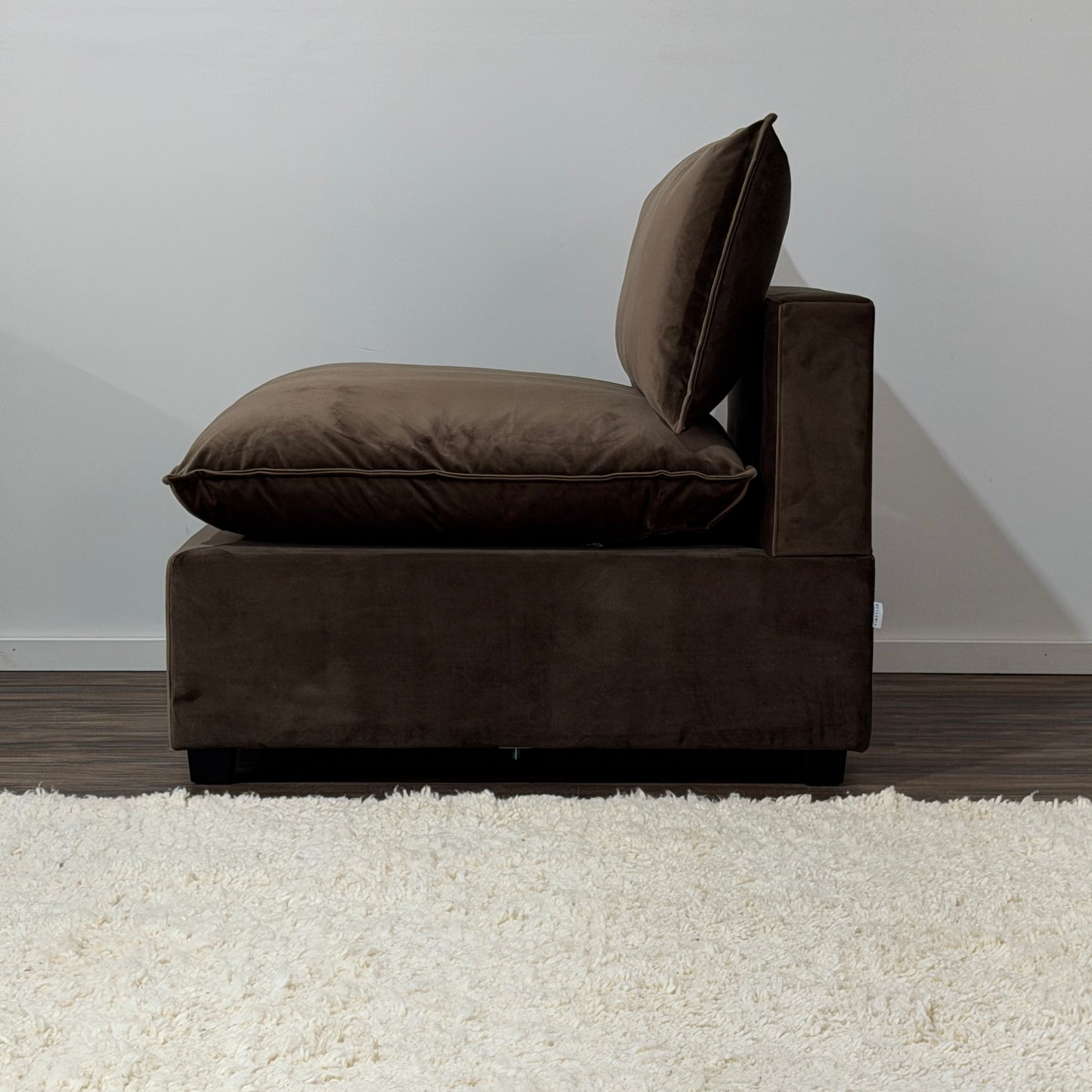CHOCOLATE BROWN PERFORMANCE VELVET