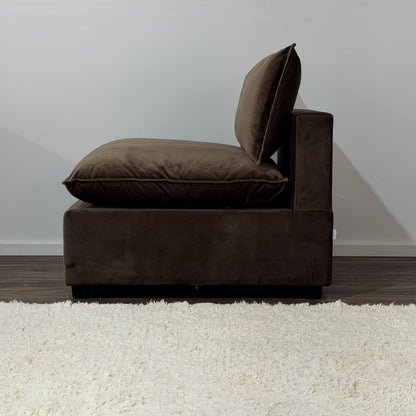 CHOCOLATE BROWN PERFORMANCE VELVET