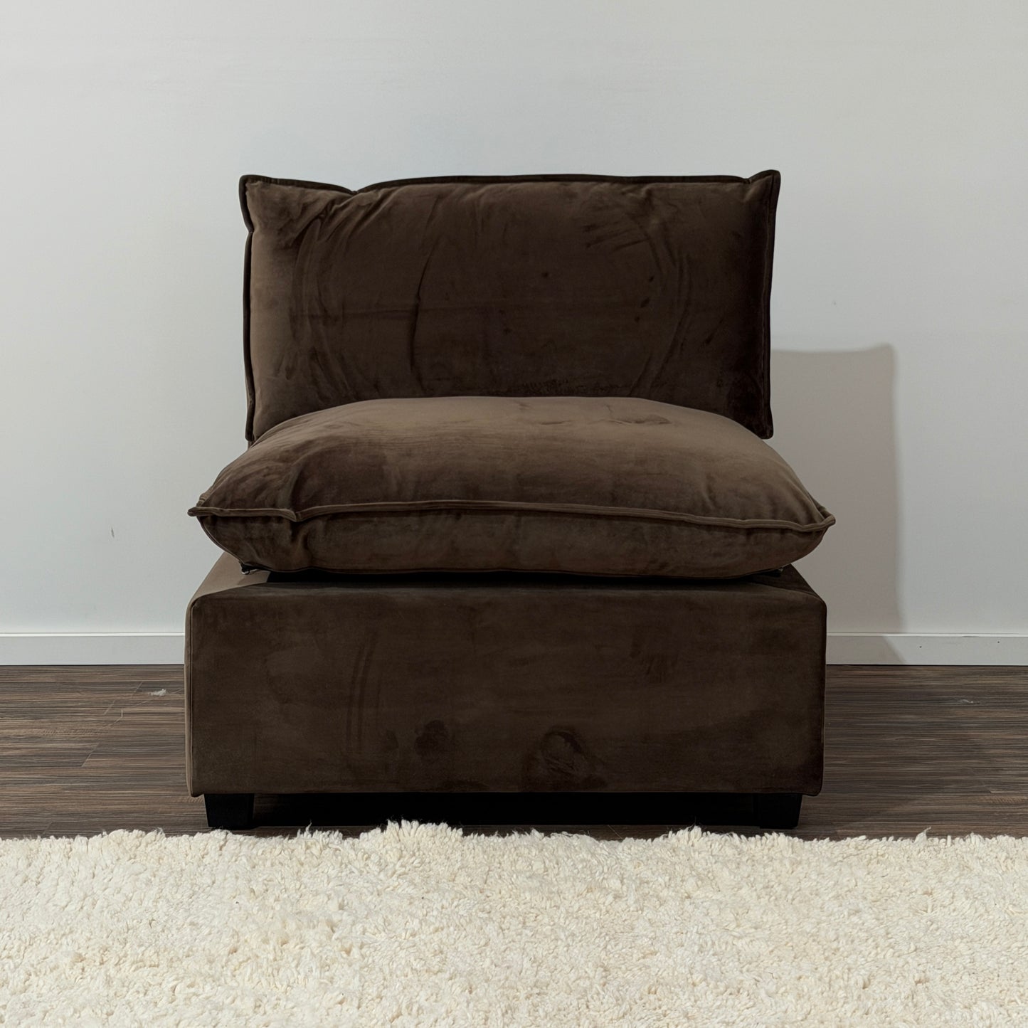 CHOCOLATE BROWN PERFORMANCE VELVET