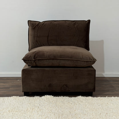 CHOCOLATE BROWN PERFORMANCE VELVET