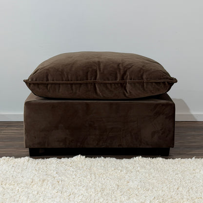 CHOCOLATE BROWN PERFORMANCE VELVET