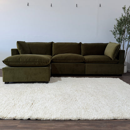 Color:SAGE GREEN PERFORMANCE VELVET
